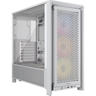 Caja Semitorre ATX Corsair 4000D RGB Blanca
