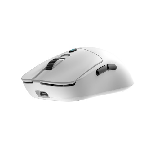 Ratón Gaming Óptico Wireless Recargable W03 Blanco Coolbox