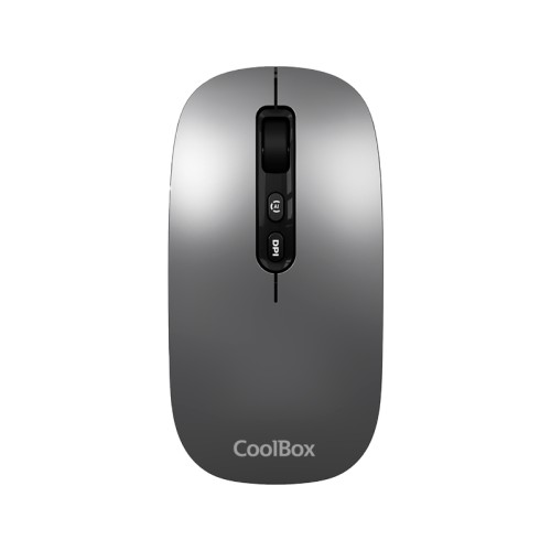 Ratón Óptico Wireless W02 Ia Gris Coolbox