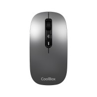 Ratón Óptico Wireless W02 Ia Gris Coolbox