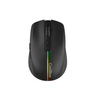 Ratón Gaming Wireless Recargable W01 RGB Negro Coolbox