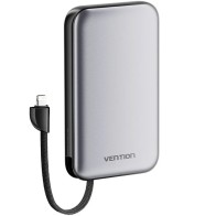 Power Bank 10000mAh 20W Inalámbrico Negro
