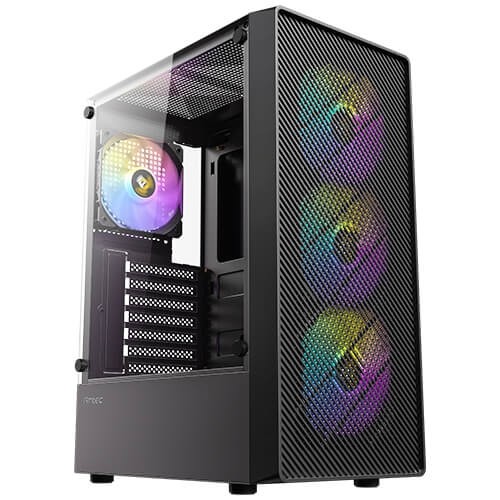 Antec AX26 RGB Elite Black ATX Mid Tower Case