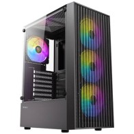 Antec AX27 RGB Elite Black ATX Mid Tower Case