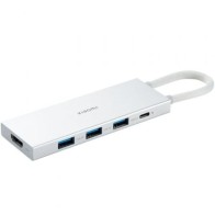 Docking Station 5 Puertos USB-A USB-C HDMI Blanco Xiaomi