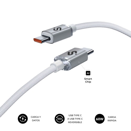 Cable Subblim PLUS 60W USB-C