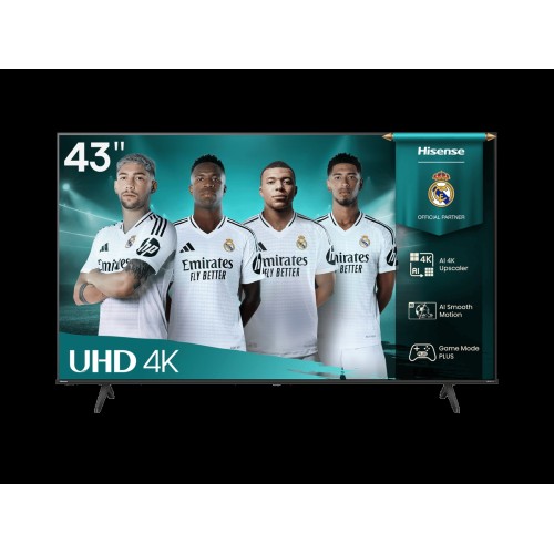 Televisor de 43 pulgadas UHD 4K Smart TV Hisense