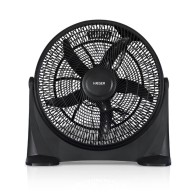 Ventilador De Suelo Semi Industrial Hover Wind Negro Haeger