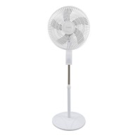 Haeger Smooth Wind White Floor Fan Adjustable Speed