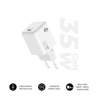 Subblim 35W USB-C Travel Charger Gan White