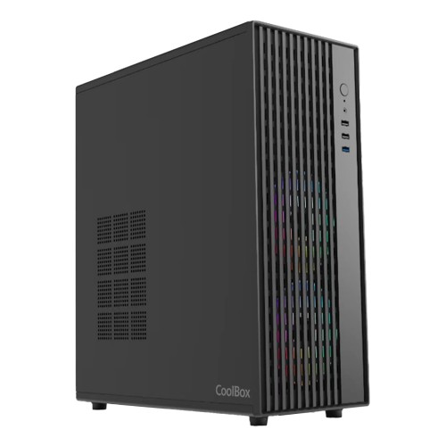 Caja Semitorre ATX A850 Negro Coolbox