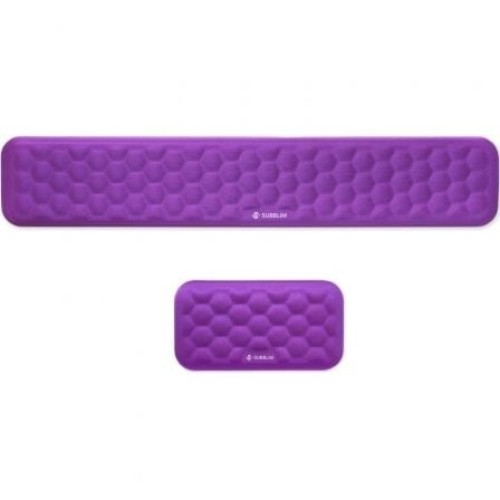 Subblim Ergo Airpadding Purple Keyboard Mouse Set