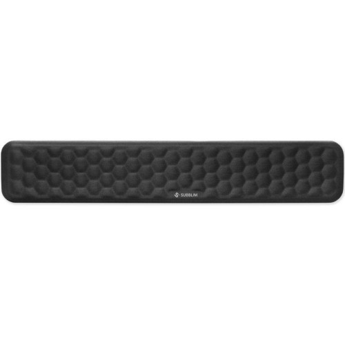 Subblim Ergo Wrist Rest Black Keyboard Mat