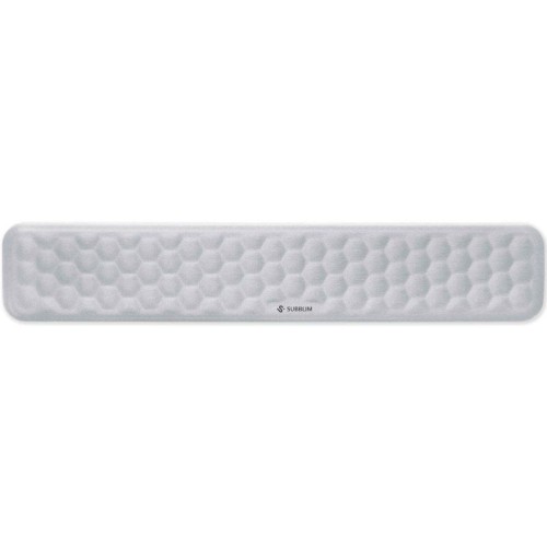 Ergo Wrist Rest Silver Keyboard Mat Subblim