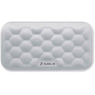 Subblim Ergo Wrist Rest Silver Mouse Pad