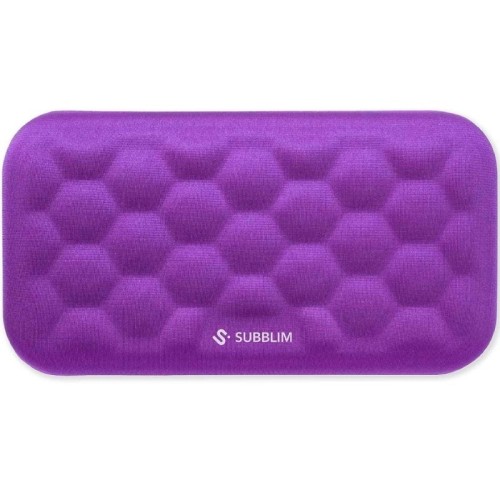 Ergonomic Wrist Rest Purple Mouse Pad Subblim