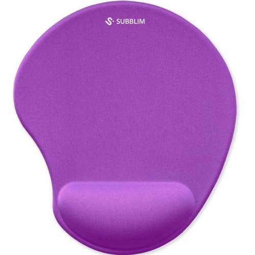 Subblim Ergo Neogel Purple Mouse Pad for Comfort