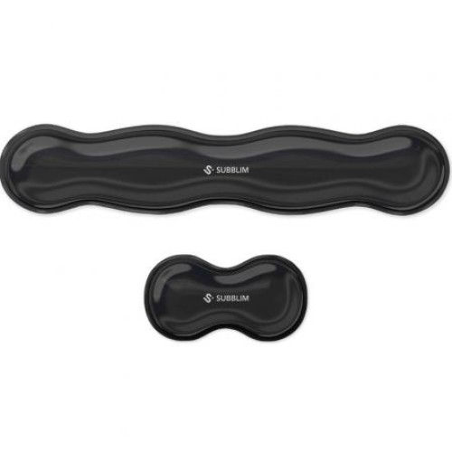 Ergonomic Wrist Rest Keyboard Mouse Pad Set Subblim