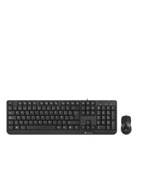Teclado + Ratón Óptico con Cable